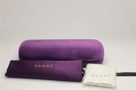 purple gucci sunglasses and purple velvet clam casecase|Accessories .